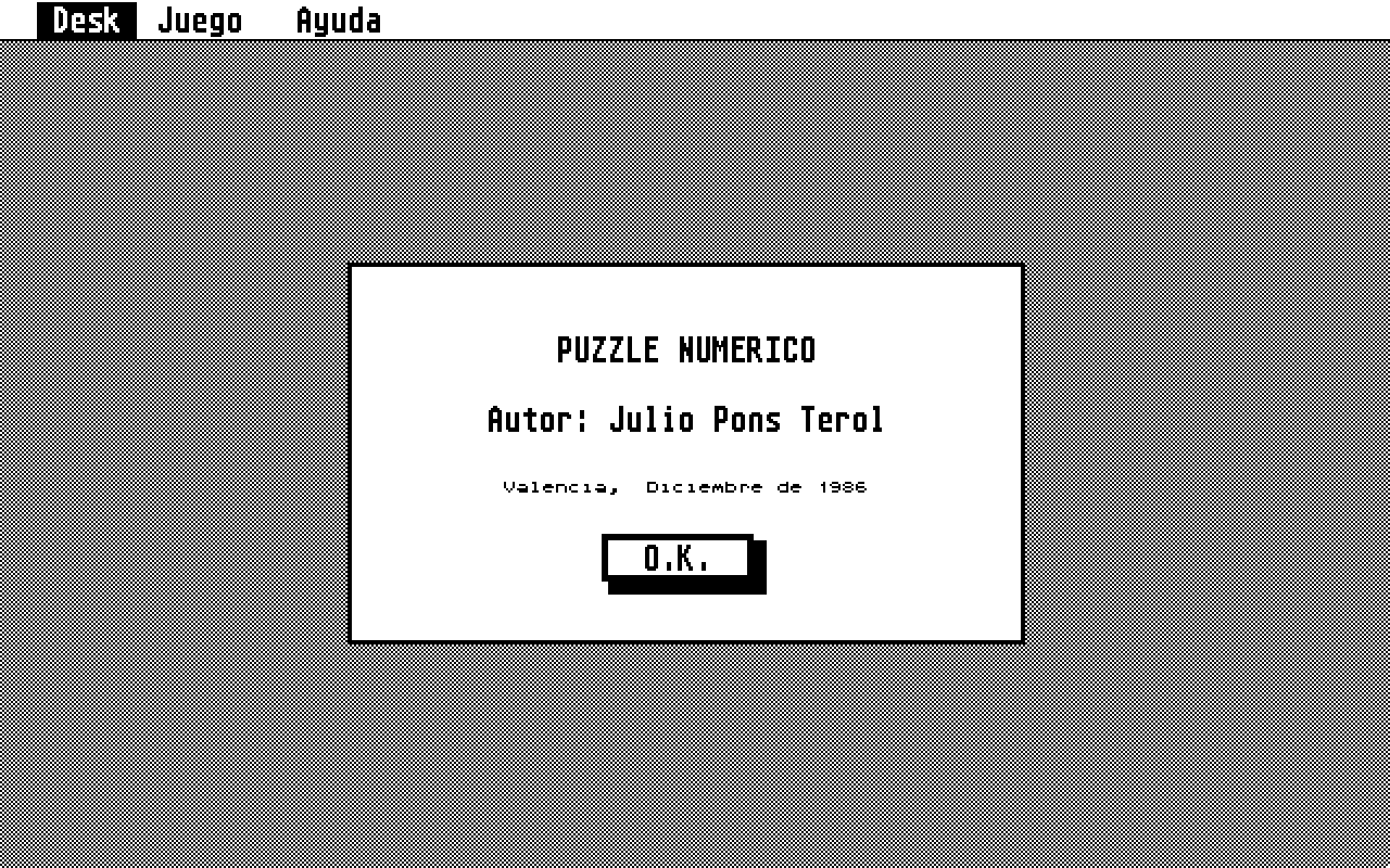 Puzzle Numerico